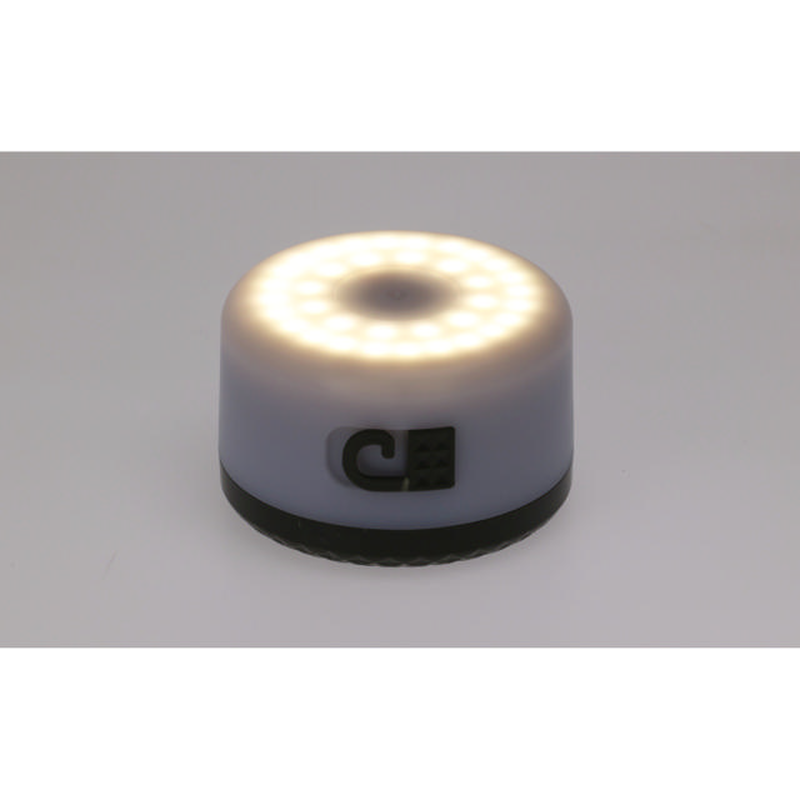 Round camping lantern abs - grey, , medium-null
