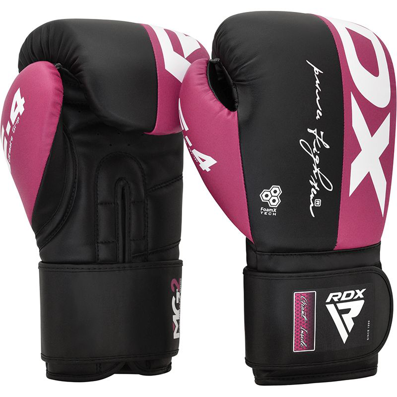 Rdx boxing gloves rex f4 pink, , medium-null