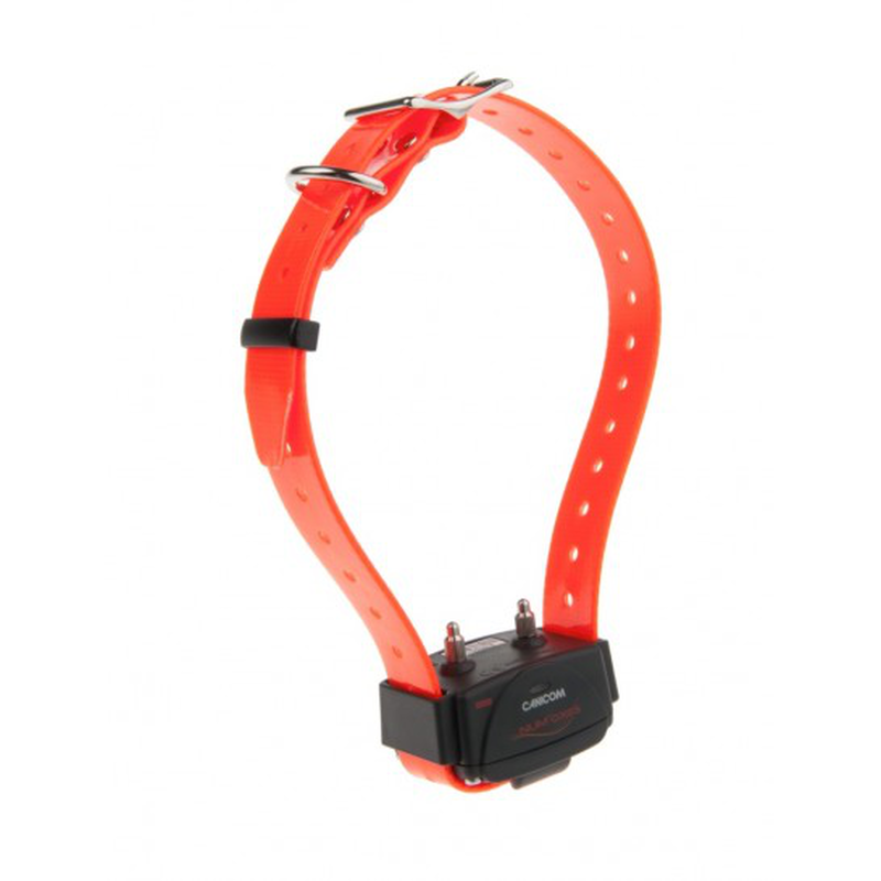 Numaxes canicom 1500 dog training collar (4 strap colours) - black-null