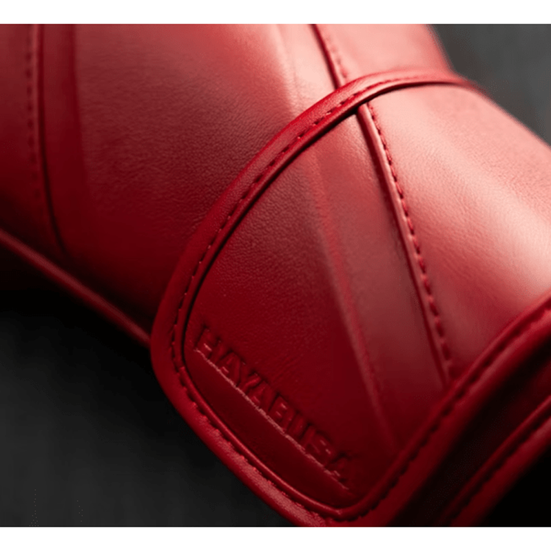 Hayabusa e1 leather boxing gloves red, , medium-null
