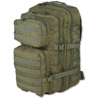 Mil-tec us assault pack small - green/olive, Green/olive, medium