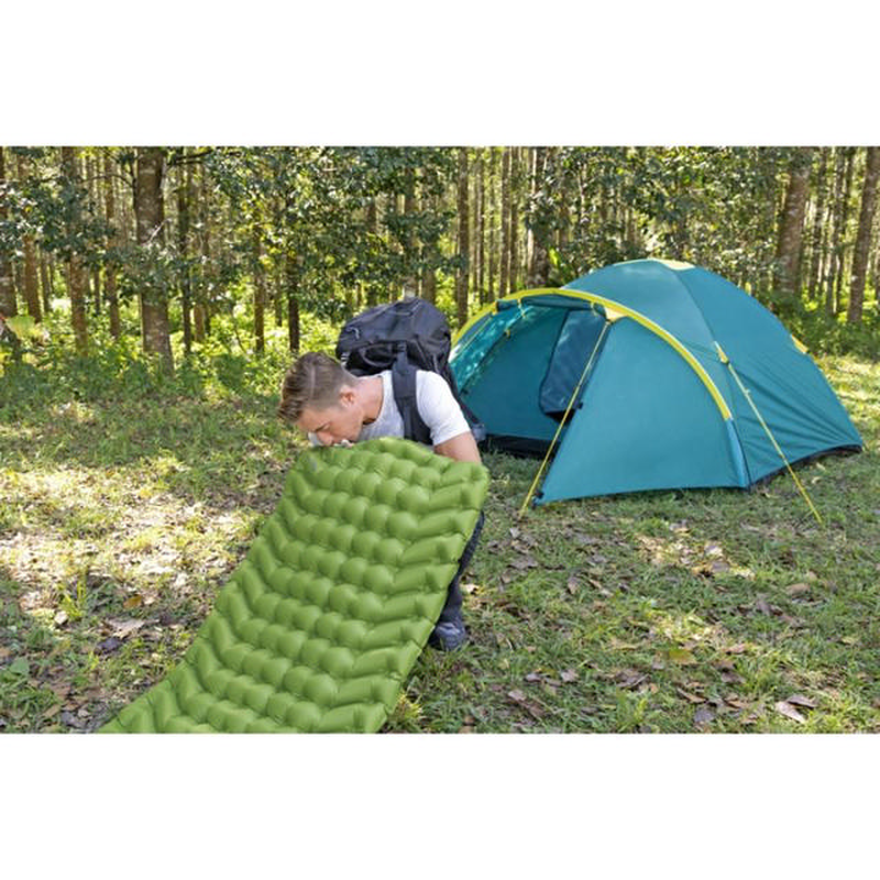 Bestway 69615 wanderlite regular rectangular sleeping Air pad 188mx58.5x6.5cm - green, , medium-null