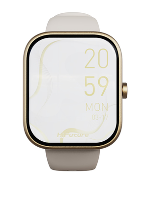 Hifuture fashion smartwatch lume champagne gold, , medium