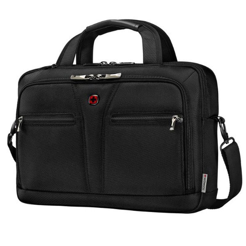 Wenger, bc refresh, bc pro, 11.6'' - 13.3'' laptop briefcase, black, , medium-null