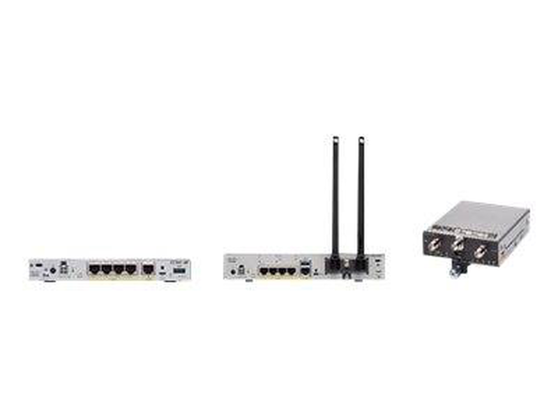 Cisco isr 1101 c1101-4p integrated services router 2x 1GBe wan 4-port 1GBe lan switch 4GB ram fanless ios xe-null