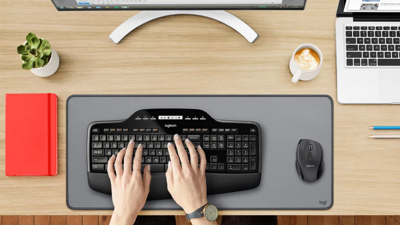 Logitech keyboard + mouse wireless combo mk850, , medium-null
