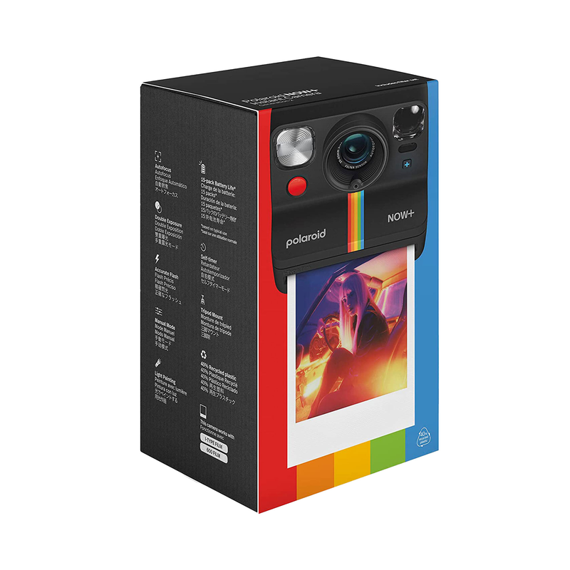 Polaroid analog instant camera now + Gen2 black, , medium-null