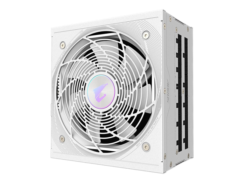 Gigabyte aorus elite ae1000pm pg5 ice 1000w atx 3.0 fully modular power supply 80 plus platinum pcie 5.0 white-null