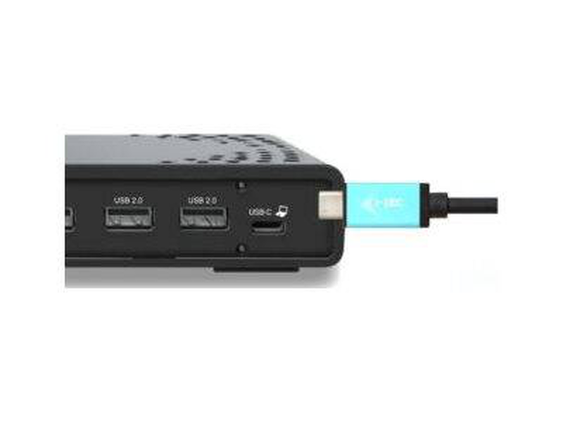 I-tec c31triple4kdockpd USB-c triple display docking station 2x displayport HDMI 4k 100w pd charger gbe black-null