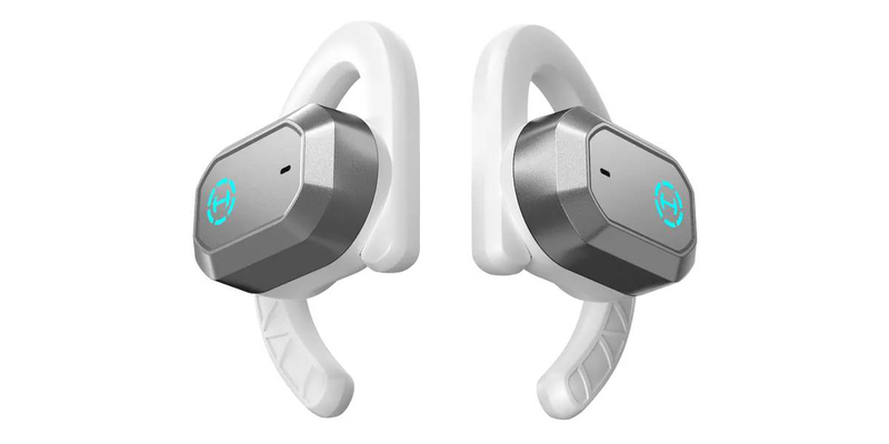 Edifier hecate Air 2 open-ear true wireless earbuds Air2-wt 14.2mm drivers bluetooth 5.3 enc rgb case white-null
