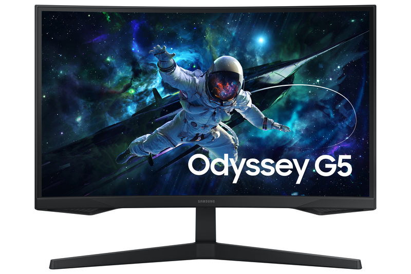 Samsung odyssey g5 ls27cg554eu 27" &omicron;&theta;ό&nu;&eta; curved 165hz hdr wqhd 2560x1440-null