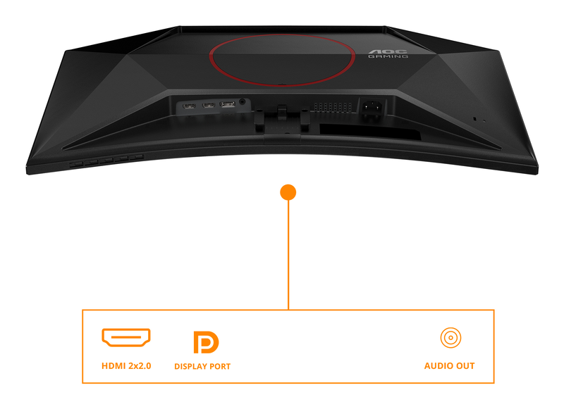 Aoc gaming c27g42e 27" &omicron;&theta;ό&nu;&eta; va curved 180hz hdrFHD1920x1080-null
