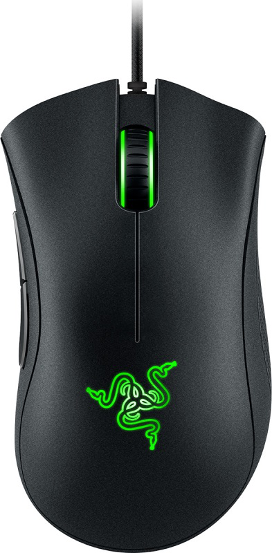 Razer deathadder essential gaming mouse 6400 dpi black-null