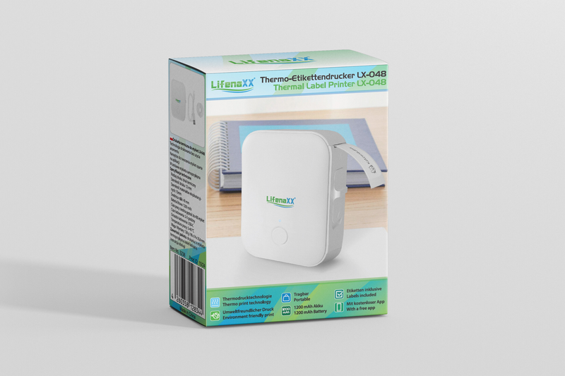 Lifenaxx thermal label printer lx-048, , medium-null