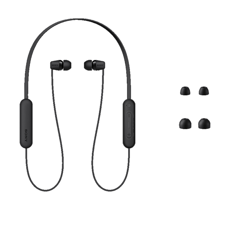 Product image: Bluetooth earphones neckband sony wi-c100b black-null