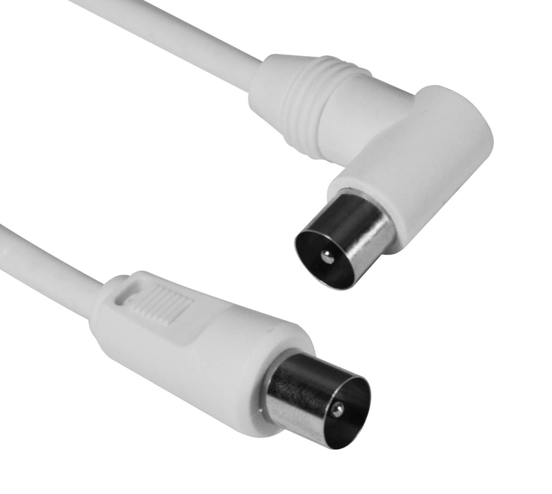 Maxview mxr0061 coaxial flylead with angled connector 2m, , medium image number null