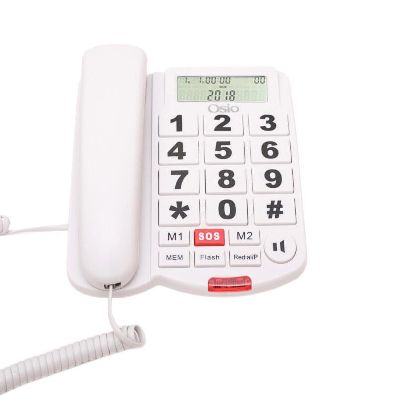Osio phone with sos function - white-null