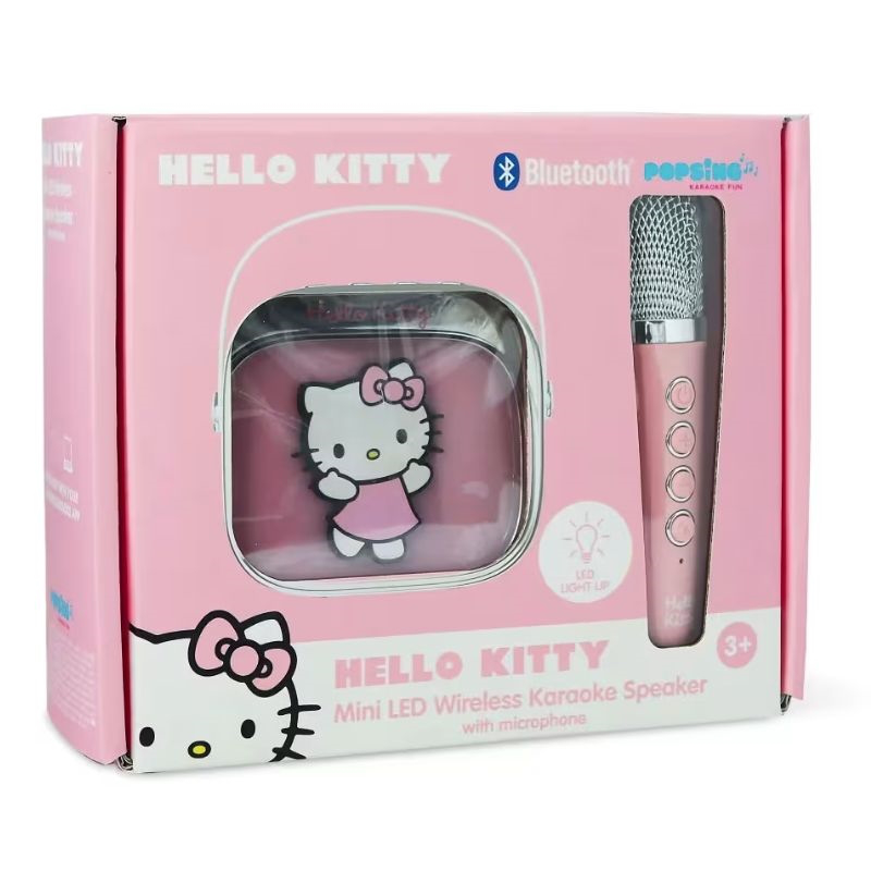Otl hello kitty karaoke speaker with microphone wireless, , medium-null