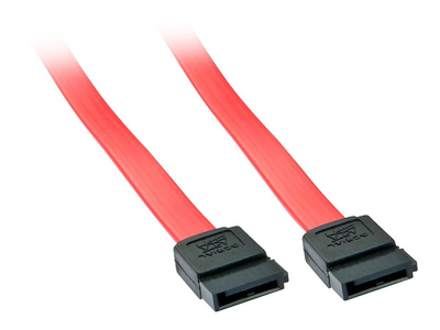 Lindy / sata cable / serial ata 150/300/600 / sata to sata / 20 cm / red, , medium