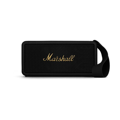 Marshall middleton portable bluetooth speaker up to 20 hours, Black, medium