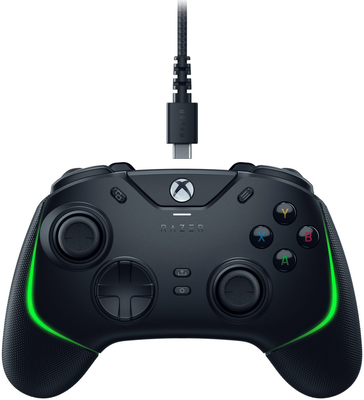 Razer wolverine v2 chroma xbox x/s & pc wired gaming controller, Black, medium