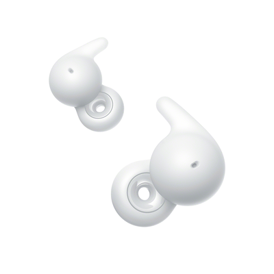 Sony open-ear wireless earbuds linkbuds open, White, medium