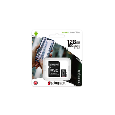 Kingston microsd card canvas select plus 128GB, , medium