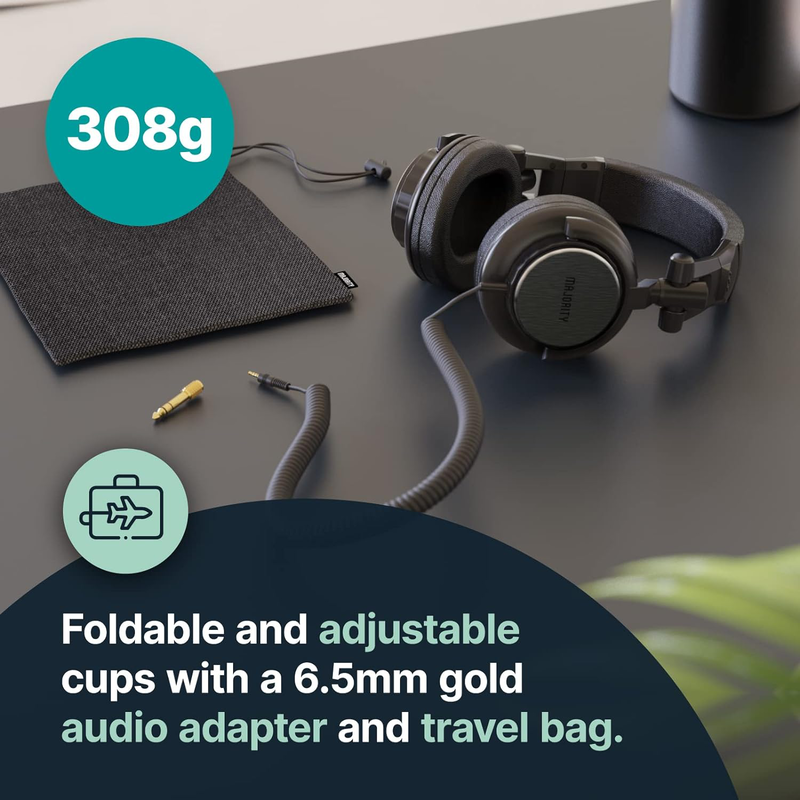 Product image: Majority headphones studio 1 over ear for dj-gaming-recording, , medium-null