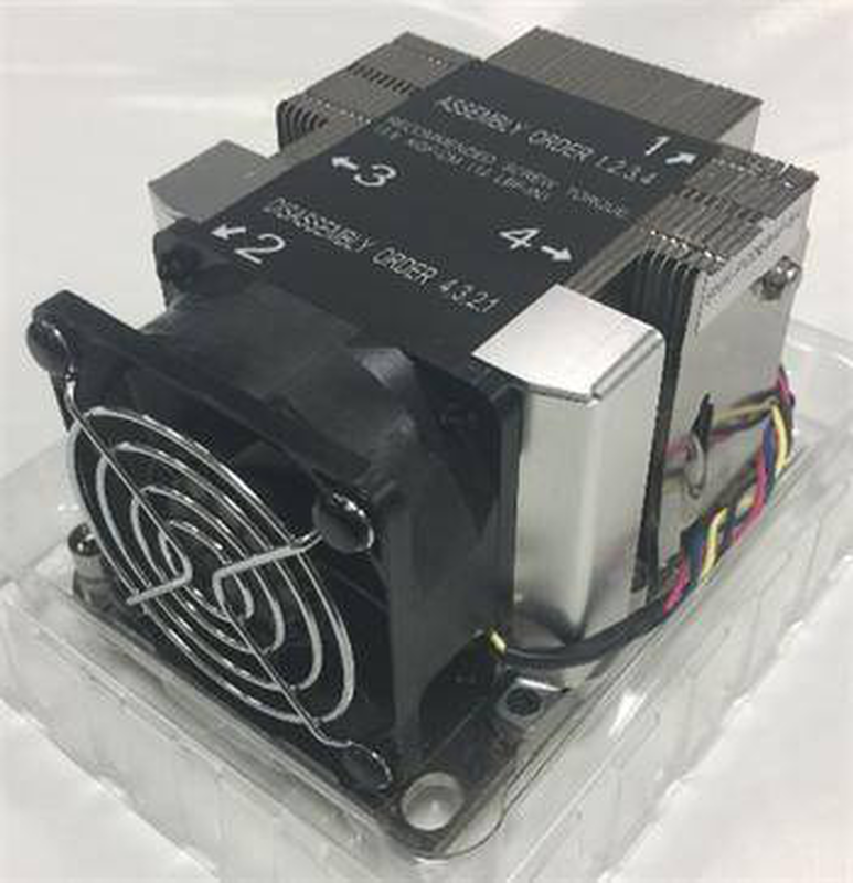 Supermicro snk-p0068aps4 2u active CPU heatsink, intel lga3647 narrow ilm, xeon scalable, 205w, 60mm fan-null