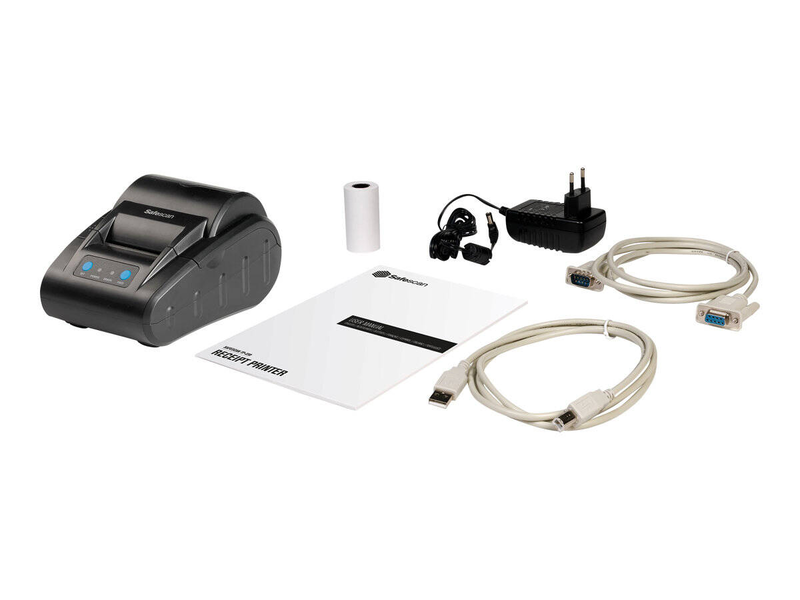 Safescan tp-230 thermal receipt printer | 203 dpi | USB & rs-232 | 58 mm paper, , medium-null