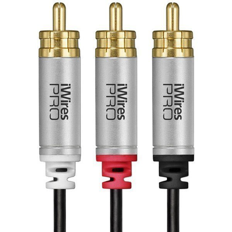 Product image: Techlink iwirespro subwoofer rca to 2 rca 3.0m 711043, , medium-null