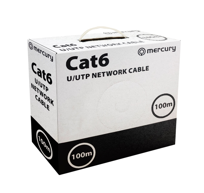 Mercury cat6 utp cu ethernet cable 100m 808.030uk, , medium-null