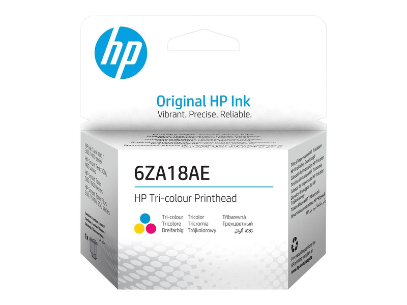 Hp / colour (cyan, magenta, yellow) / printhead / for ink tank 11x; smart tank 51x, 67x; smart tank plus 55x, 57x, 65x; smart tank wireless 51x, , medium-null