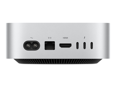 Apple mac mini / m4 up to / ram 16GB / SSD 512GB / apple m4 10-core / gigabit ethernet, ieee 802.11ax (Wi-Fi 6e), bluetooth 5.3 / macos sequoia 15.0 / monitor: none / silver, , medium