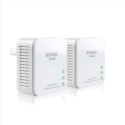 Tenda powerline mini adapter kit 200 mbps