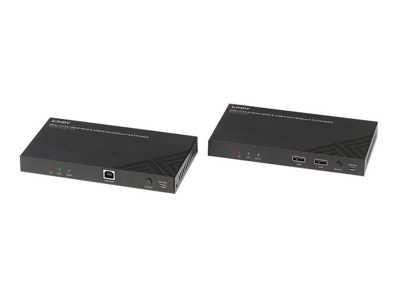 Lindy / transmitter and receiver / video/audio/infrared/serial extender / HDMI, hdbaset / over cat 6 / up to 100 m, , medium-null