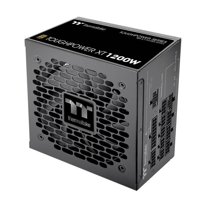 Thermaltake toughpower xt 1200w atx 3.1 psu 80 plus gold fully modular dual 12v-2x6 pcie 5.1 single +12v black-null