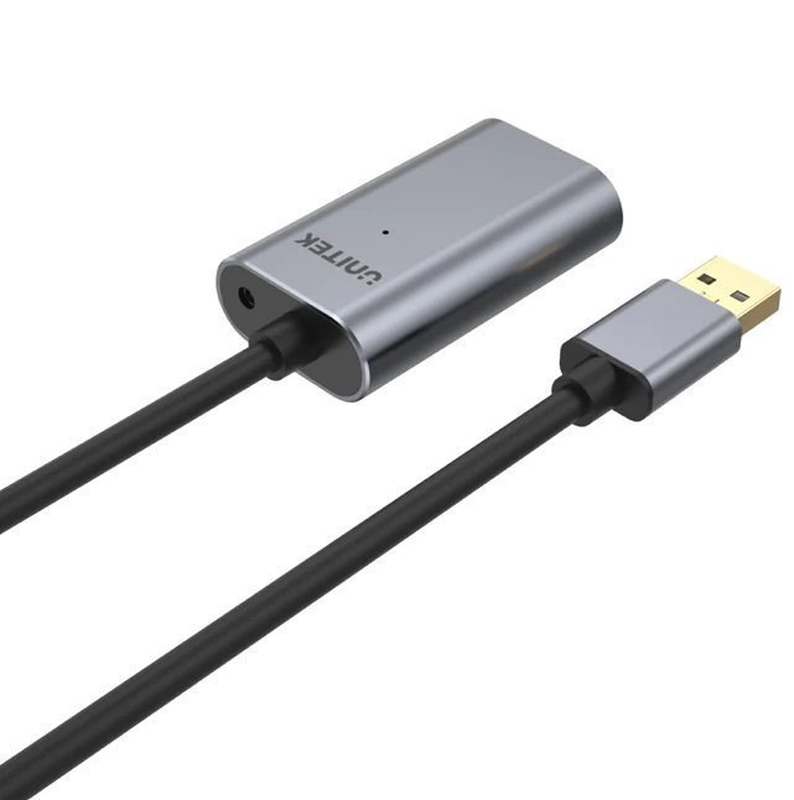 Unitek uce USB-a 2.0 active extension cable alum 5.0m y-271, , medium-null