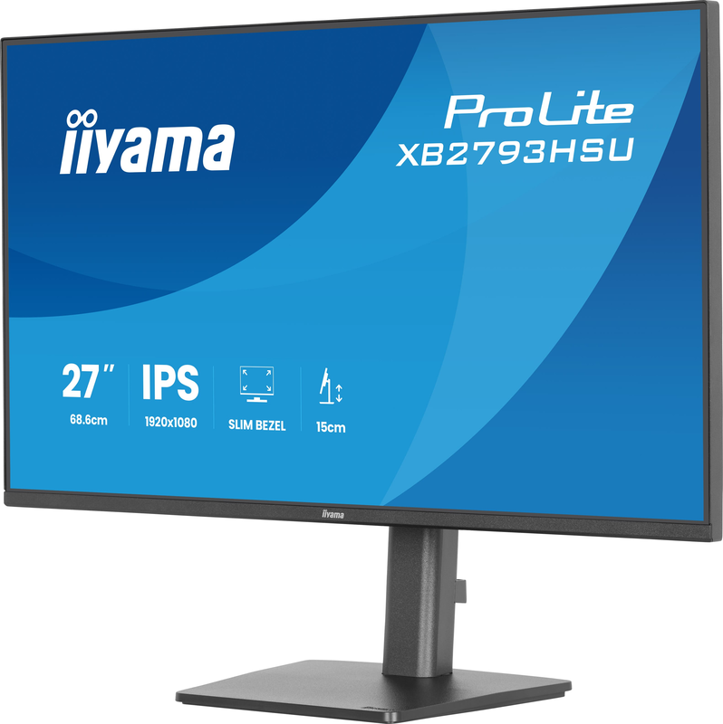 Iiyama prolite xb2793hsu-b1 27" monitor ips 120hz 1920x1080-null