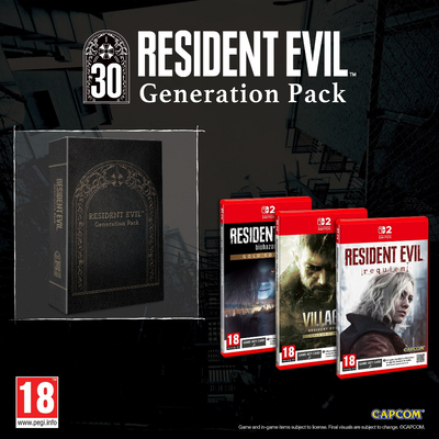 Resident evil Generation pack for nintendo switch 2 game, , medium