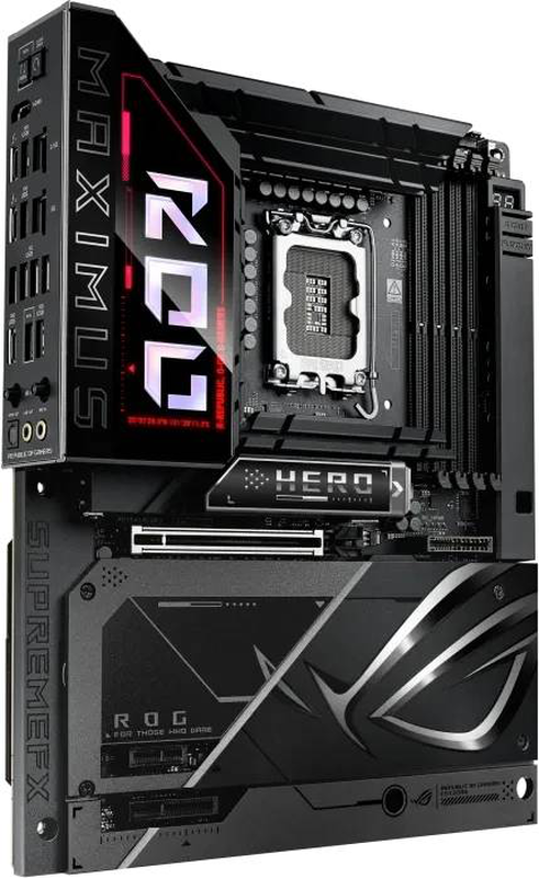 Asus rog maximus z890 hero btf atx motherboard | socket 1851 | ddr5 | 256GB max ram, , medium-null