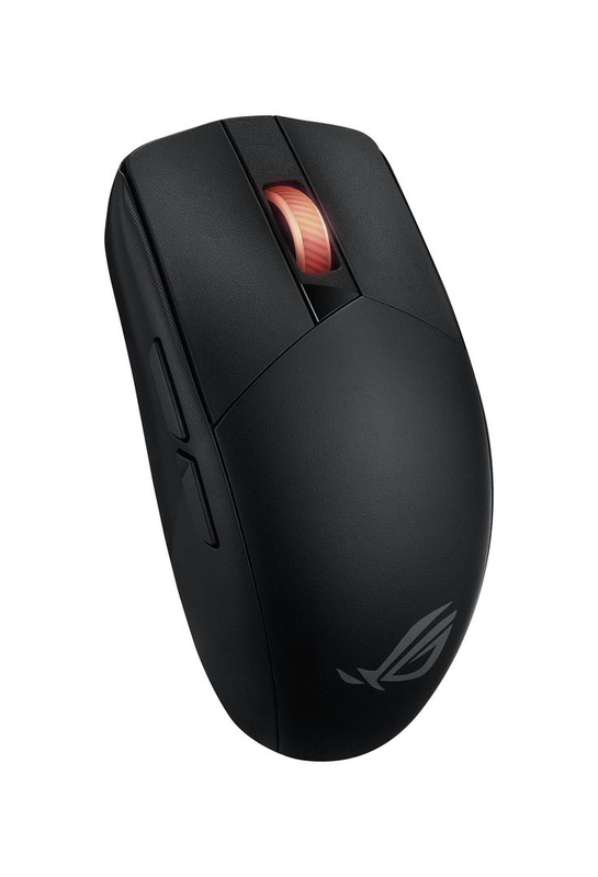 Asus rog strix impact III / mouse / optical / 7 buttons / wireless, wired / USB, 2.4 GHz, bluetooth 5.1 / USB rog omni wireless receiver / black, , medium-null