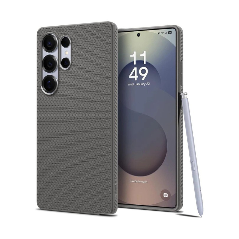 Product image: Samsung galaxy s25 ultra spigen liquid Air case gray, , medium-null