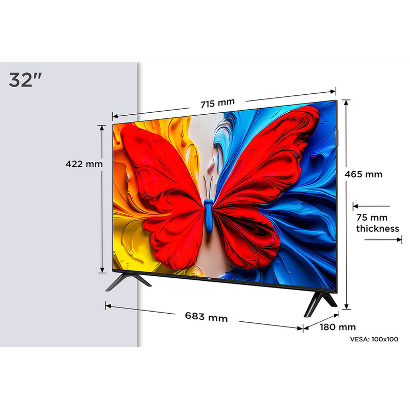 Tcl QLED 32s5k 32" full HD android TV-null