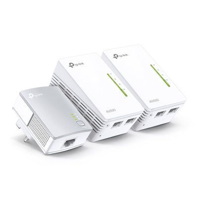 Tp-link powerline wpa 4220t kit av600 extender kit(3 pcs), , medium