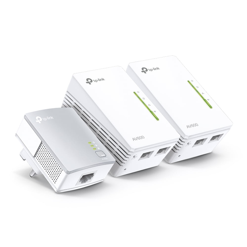 Product image: Tp-link powerline wpa 4220t kit av600 extender kit(3 pcs), , medium-null