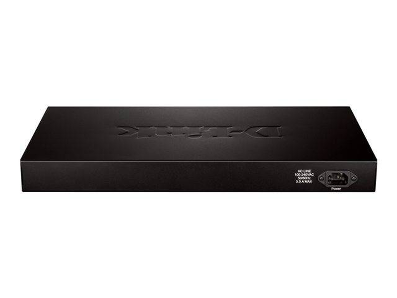 D-link dgs-1210-28 24-port gigabit web smart managed switch 4x sfp fanless rackmount-null