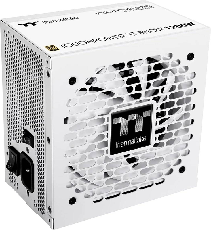 Thermaltake toughpower xt 1200w snow atx 3.1 psu 80 plus gold fully modular dual 12v-2x6 pcie 5.1 white-null