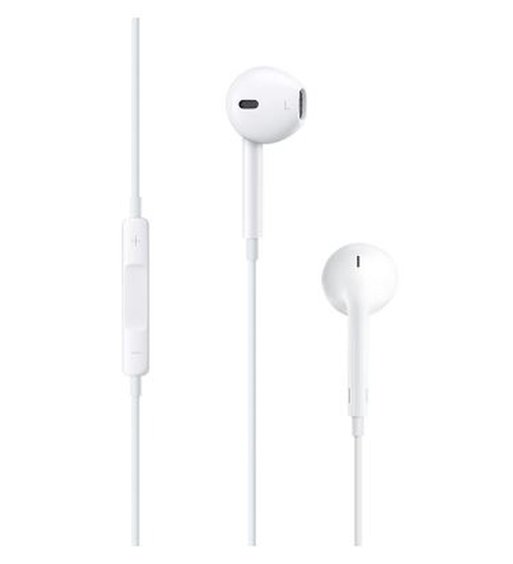 Apple earpods with 3.5mm headphone plug | wired earphones with mic | white, , medium-null