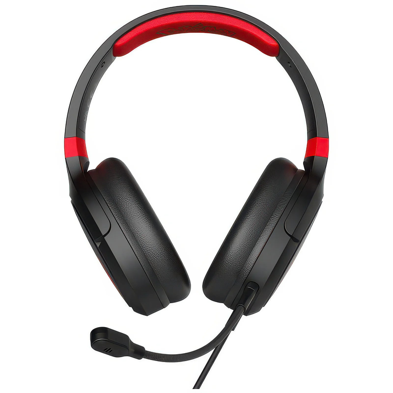 Pokémon pokeball black and red gaming headphones, , medium-null